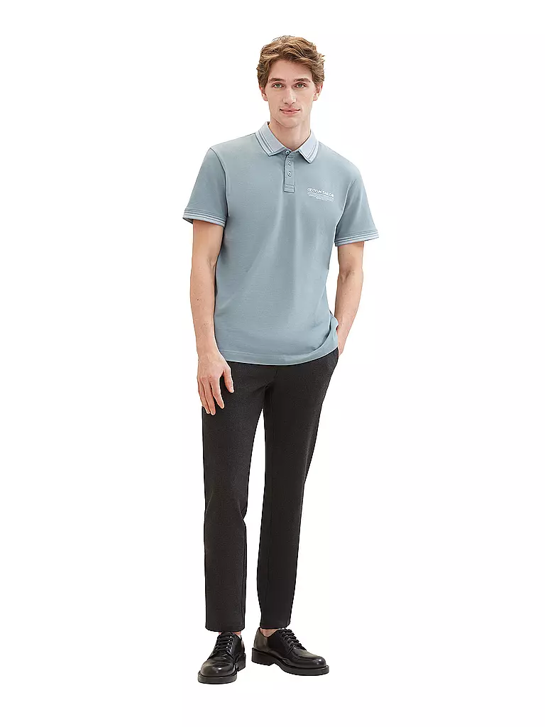 TOM TAILOR | Poloshirt | grau