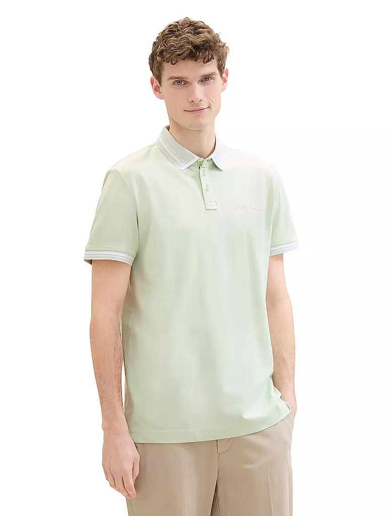 TOM TAILOR | Poloshirt | grün