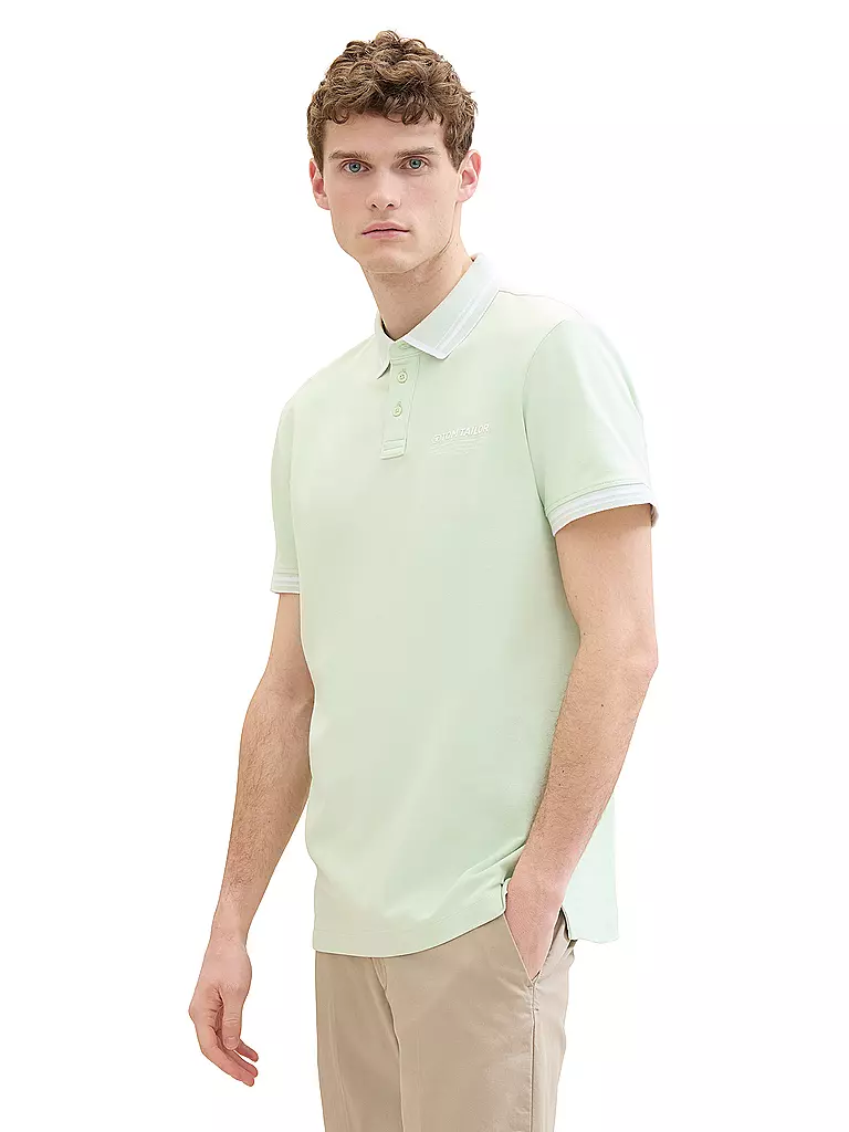 TOM TAILOR | Poloshirt | grün