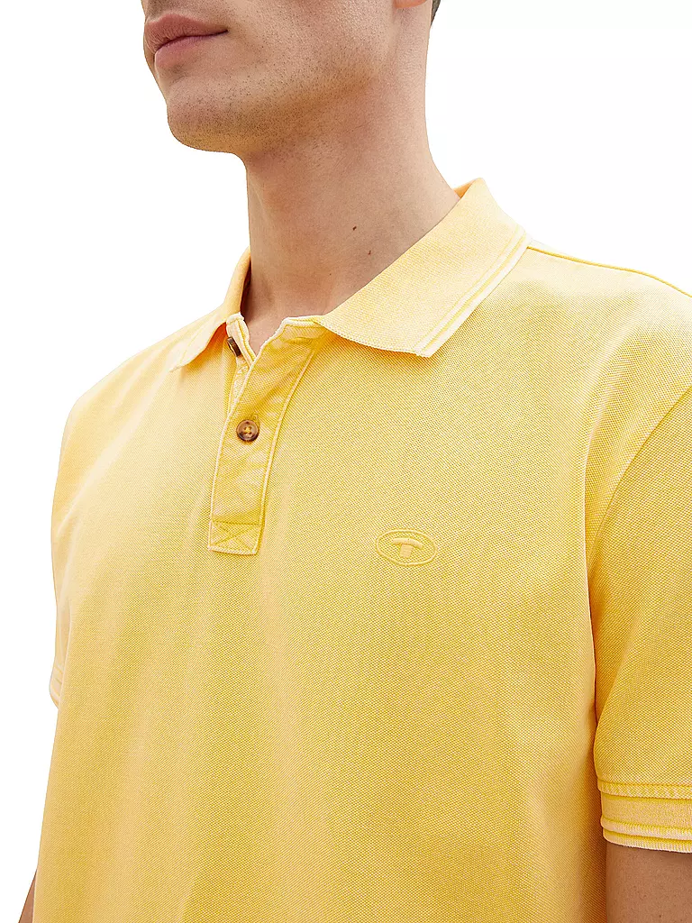 TOM TAILOR | Poloshirt | gelb