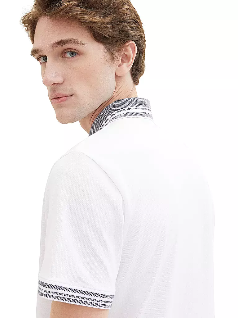 TOM TAILOR | Poloshirt | weiss