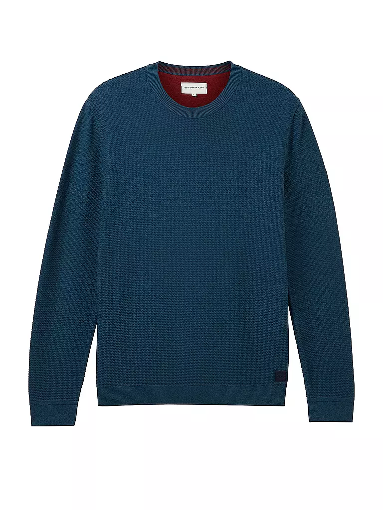 TOM TAILOR | Pullover  | petrol