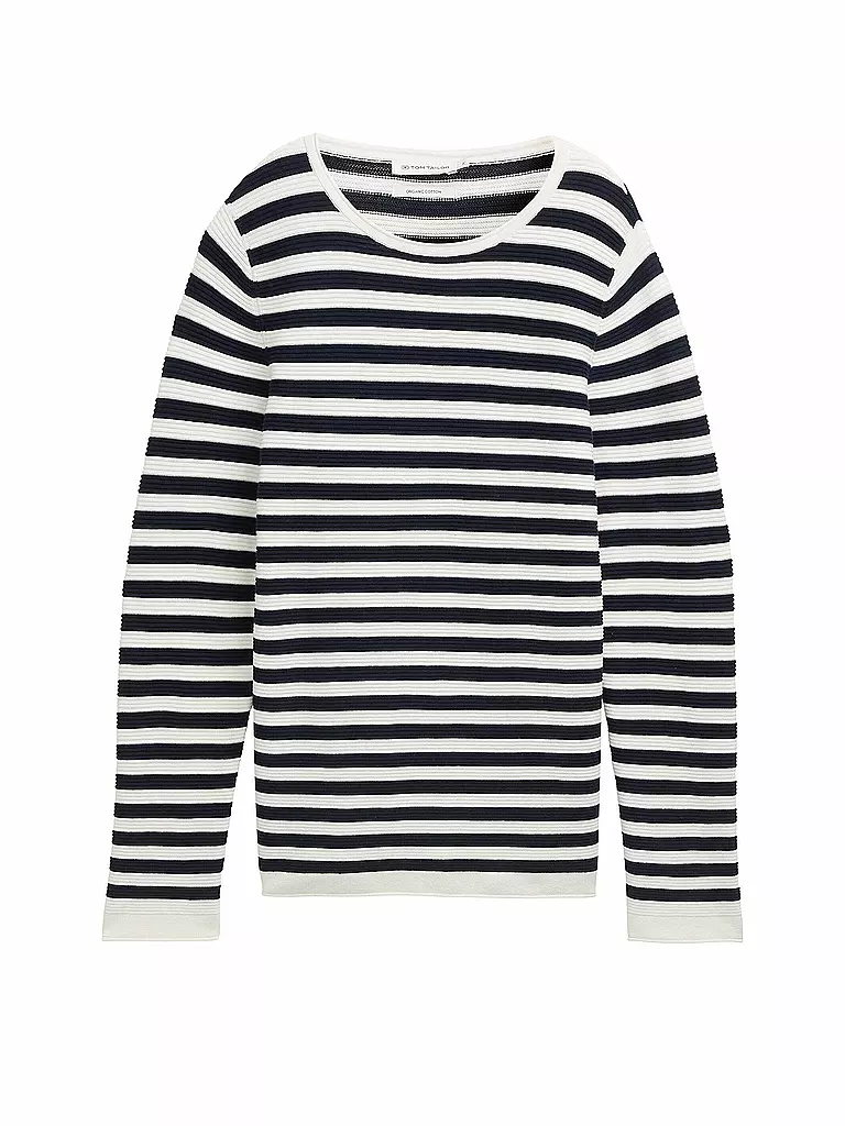 TOM TAILOR | Pullover  | dunkelblau