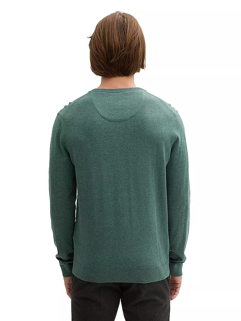 TOM TAILOR | Pullover  | grün