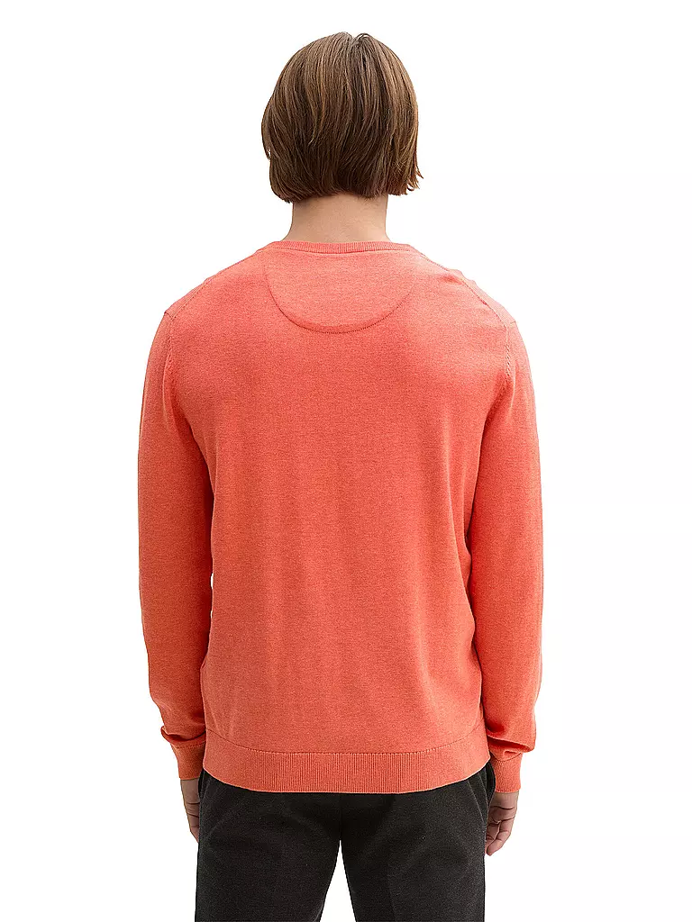 TOM TAILOR | Pullover  | rot