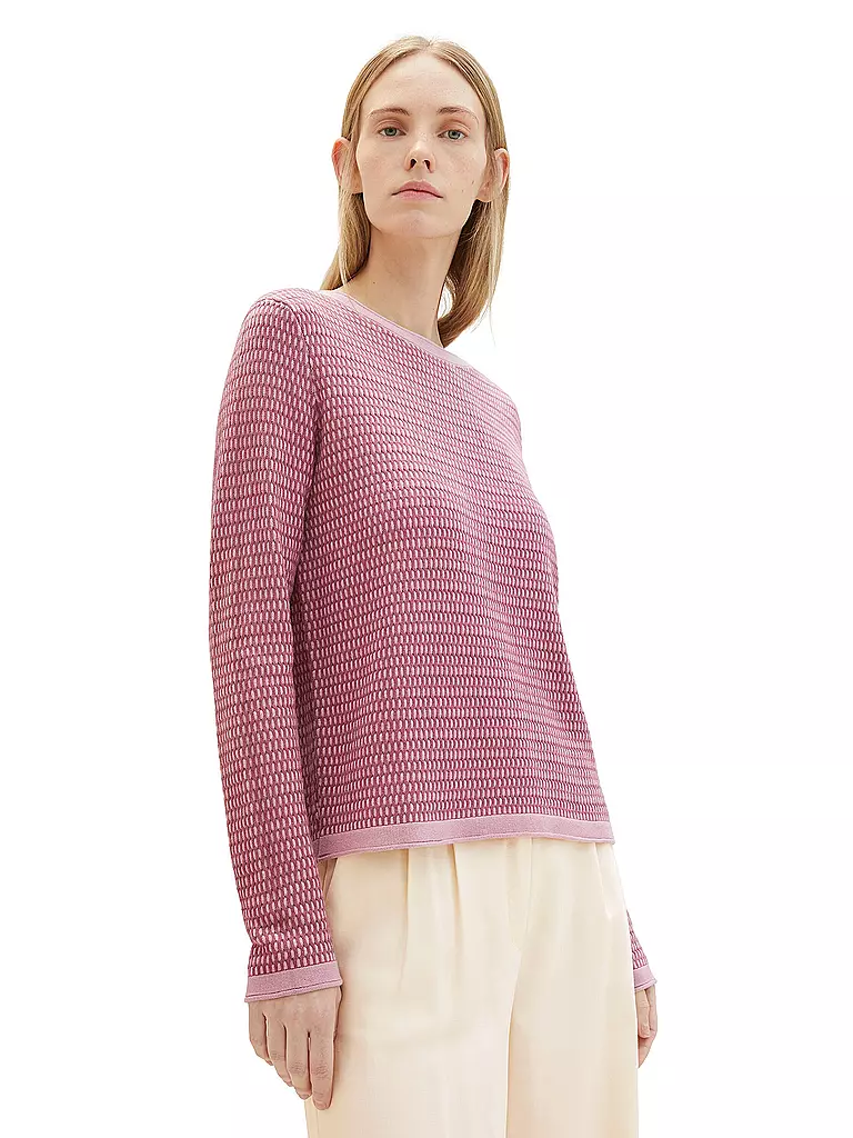 TOM TAILOR | Pullover  | pink