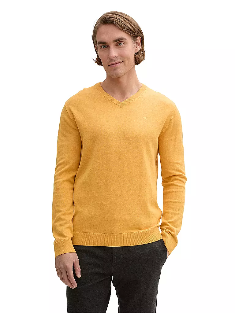 TOM TAILOR | Pullover  | gelb