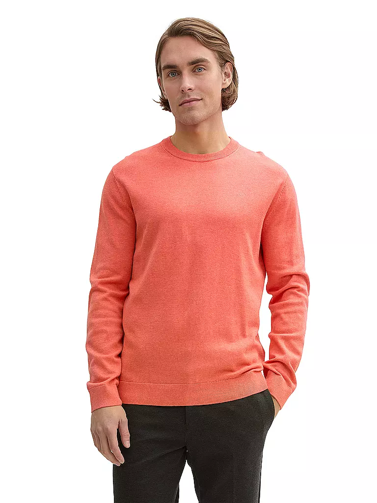 TOM TAILOR | Pullover  | rot