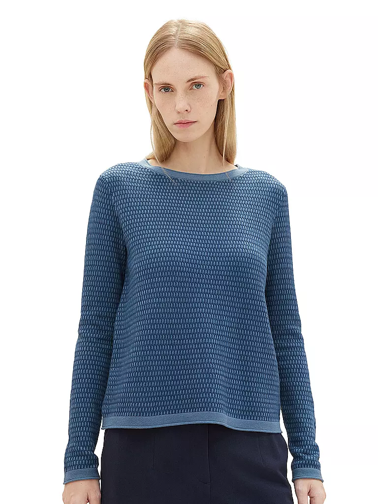 TOM TAILOR | Pullover  | blau