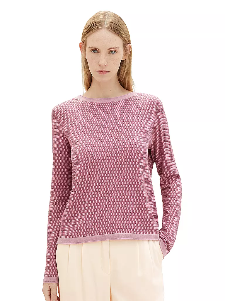 TOM TAILOR | Pullover  | pink