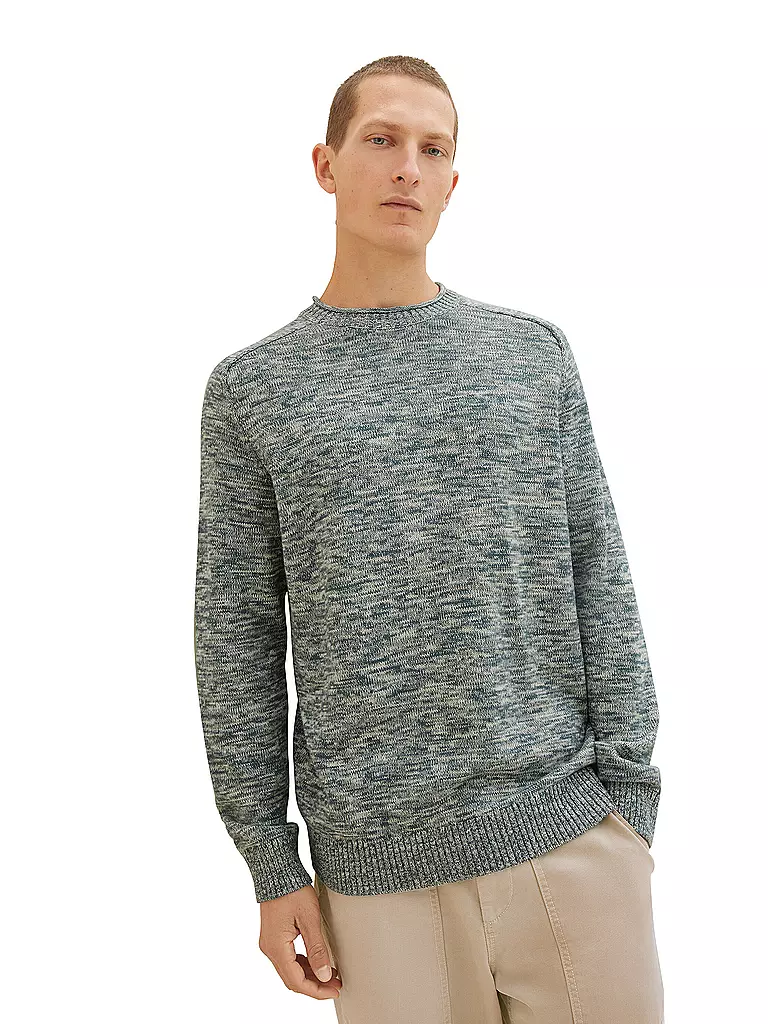 TOM TAILOR | Pullover  | hellgrau