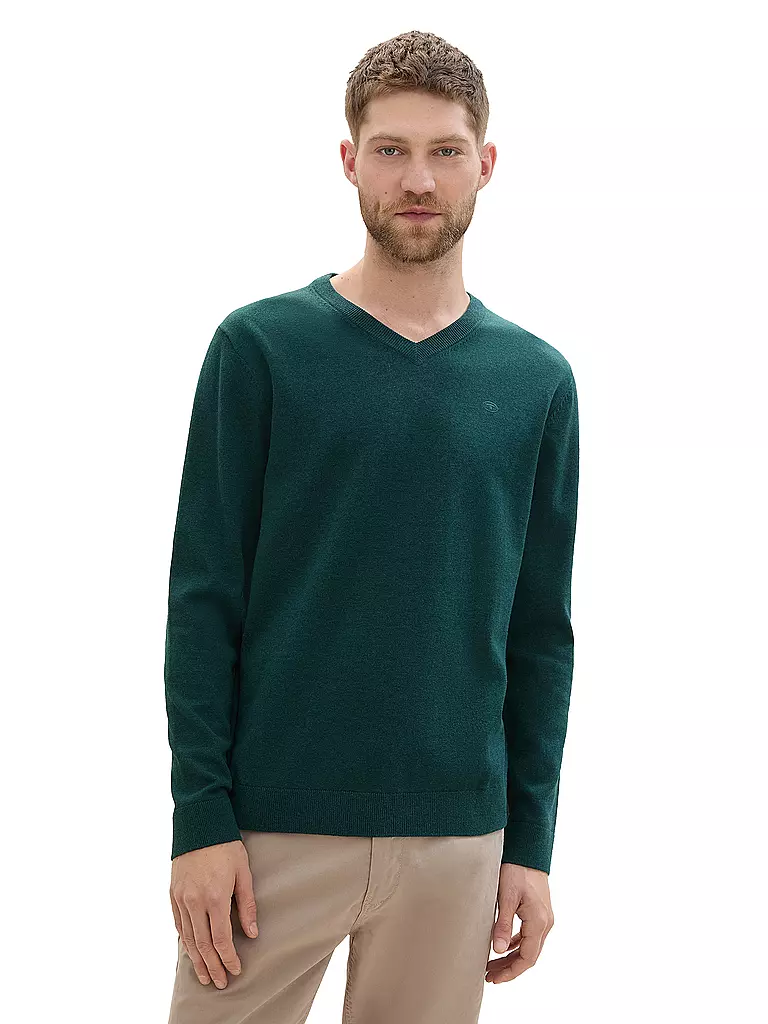 TOM TAILOR | Pullover  | grün