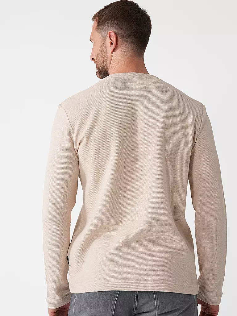 TOM TAILOR | Pullover HENLEY | dunkelblau