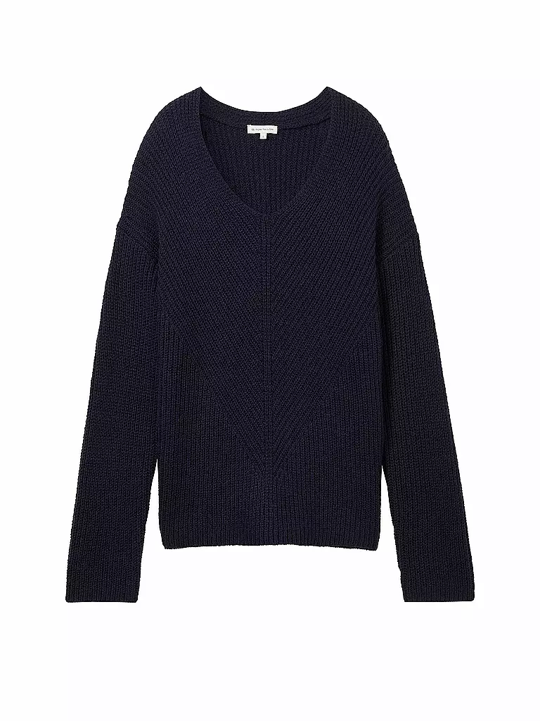 TOM TAILOR | Pullover | dunkelblau