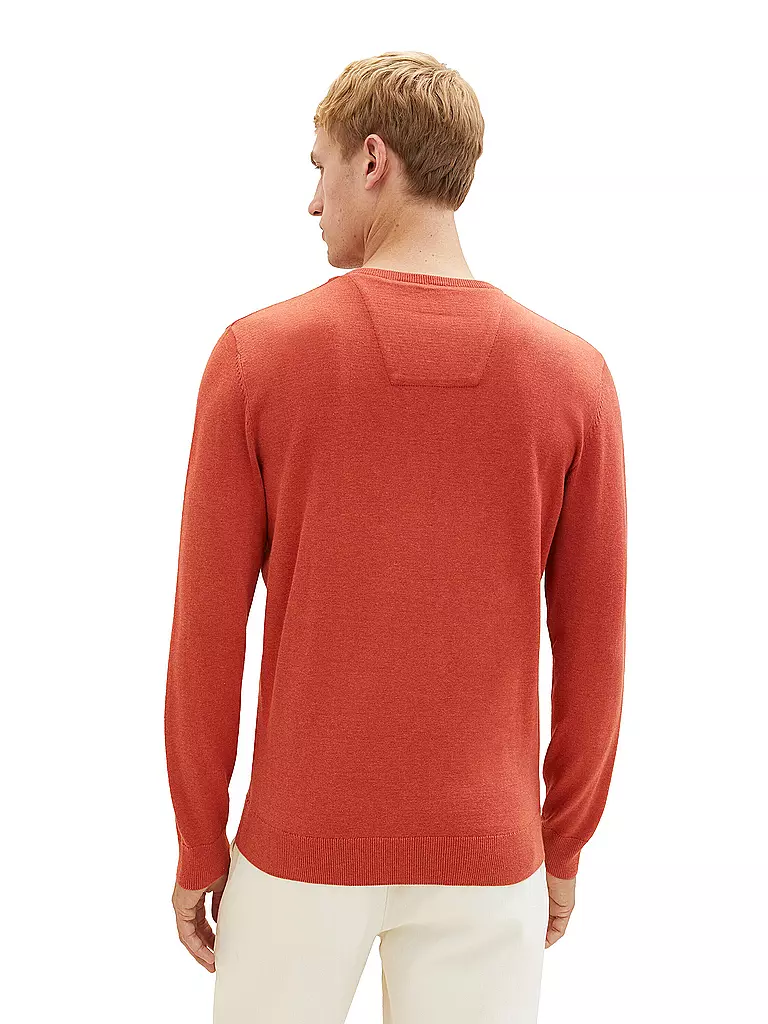 TOM TAILOR | Pullover | rot