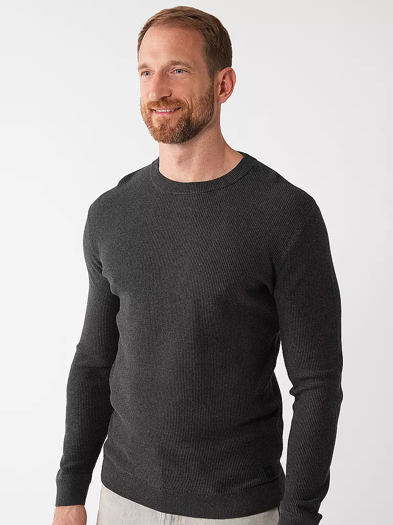 TOM TAILOR | Pullover | dunkelgrün