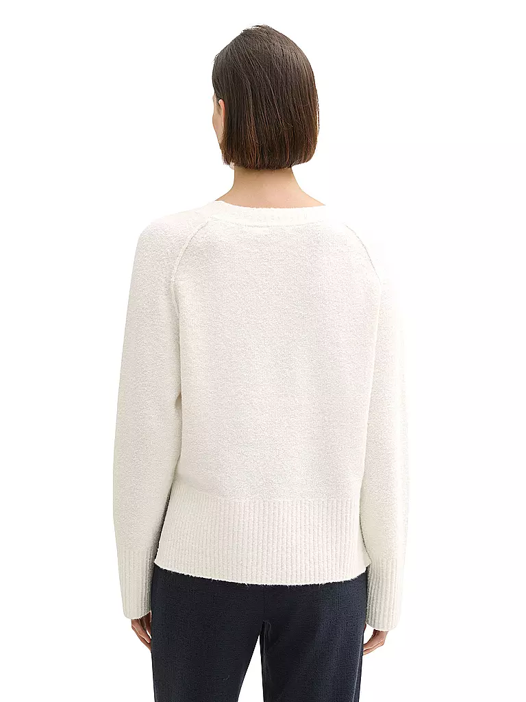 TOM TAILOR | Pullover | weiss