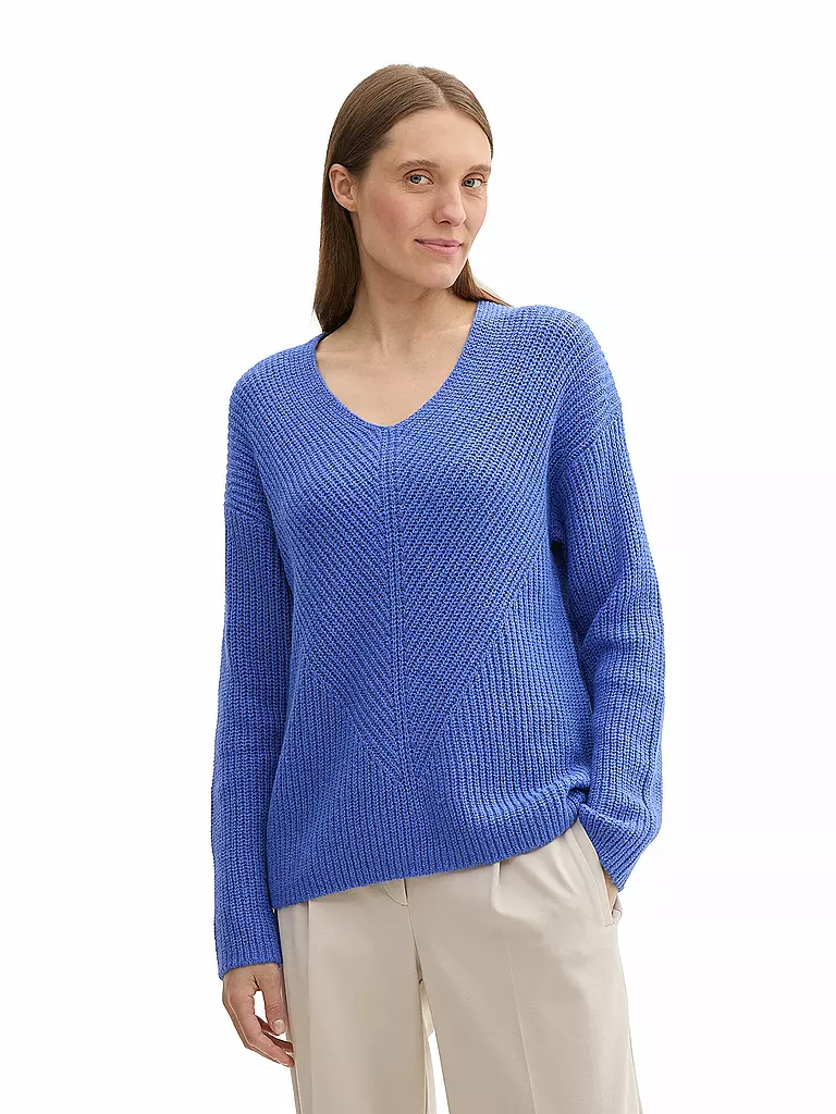 TOM TAILOR | Pullover | blau