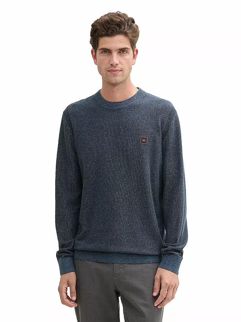 TOM TAILOR | Pullover | dunkelblau