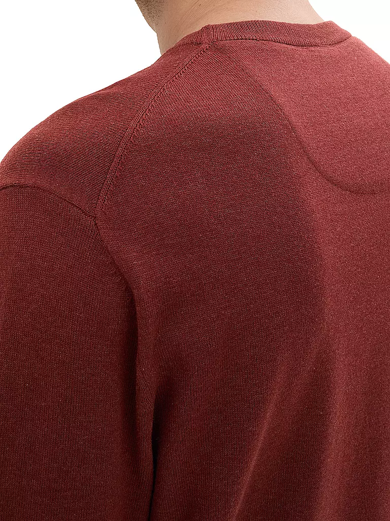 TOM TAILOR | Pullover | rot