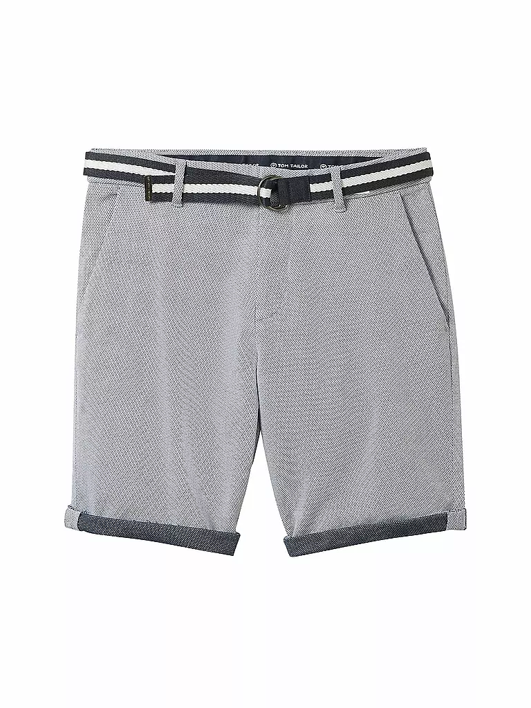 TOM TAILOR | Shorts Slim Fit | grau