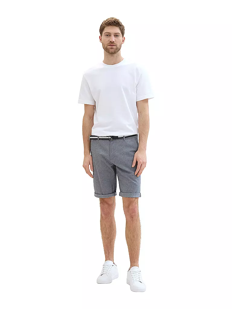 TOM TAILOR | Shorts Slim Fit | blau