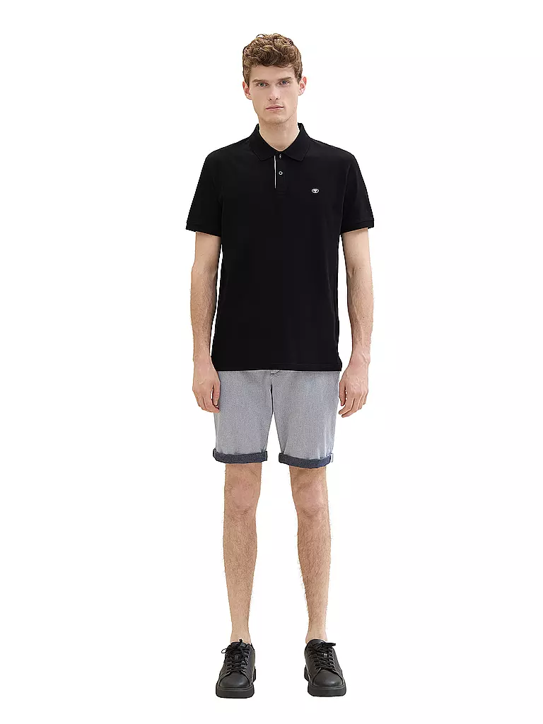 TOM TAILOR | Shorts Slim Fit | grau