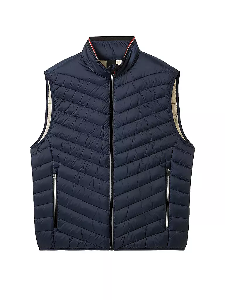 TOM TAILOR | Steppgilet | dunkelblau