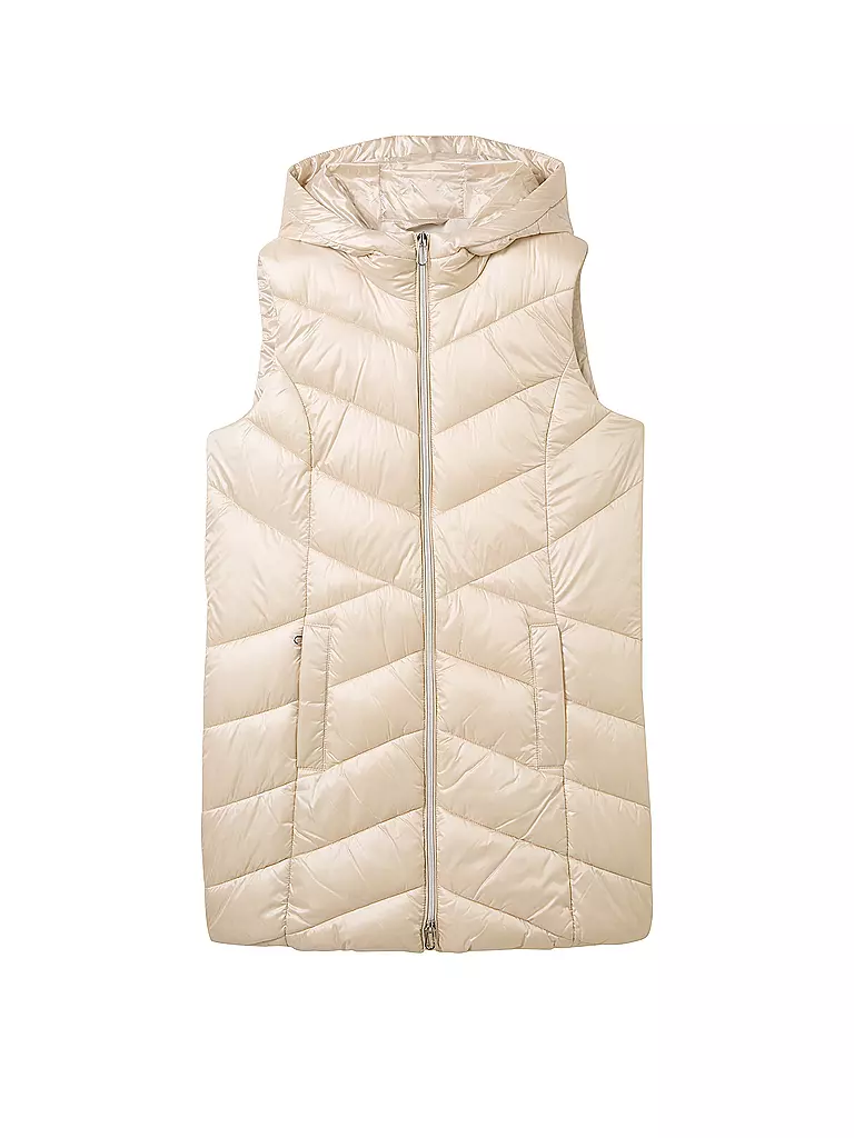 TOM TAILOR | Steppgilet | beige