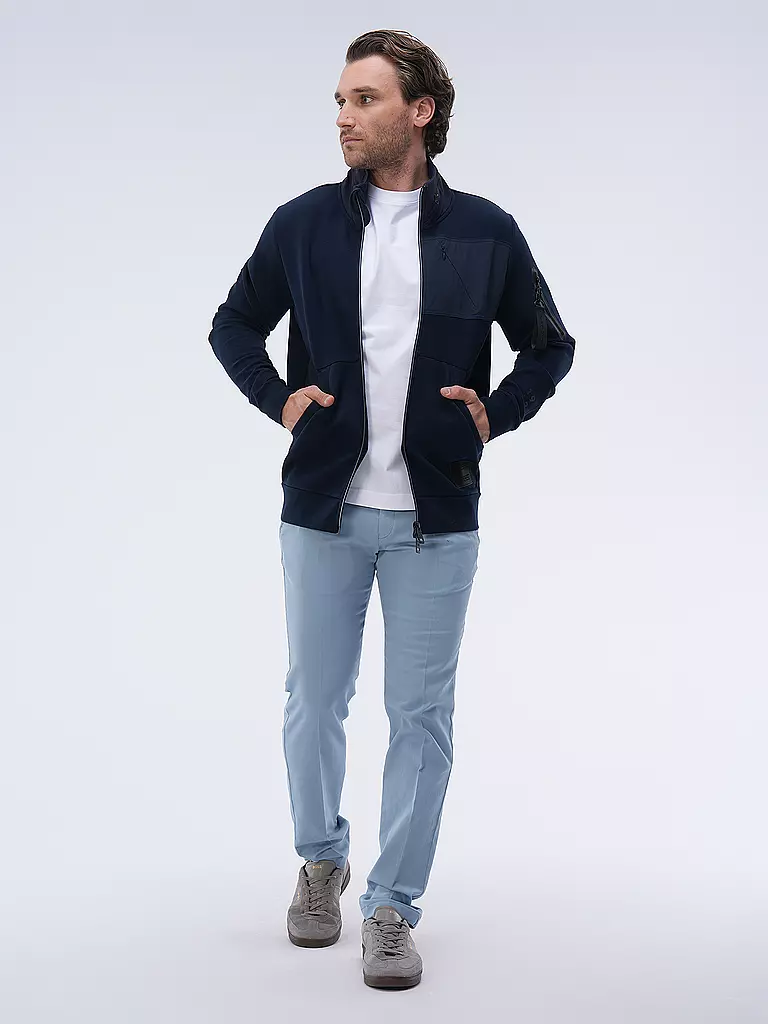 TOM TAILOR | Sweatjacke  | blau