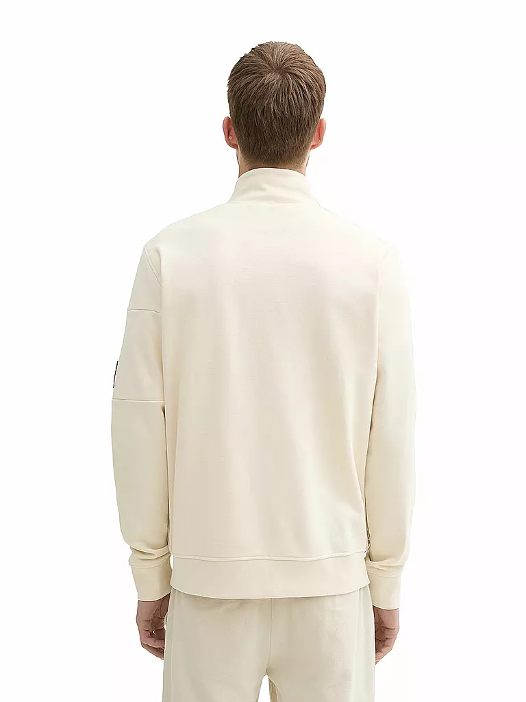 TOM TAILOR | Sweatjacke  | creme