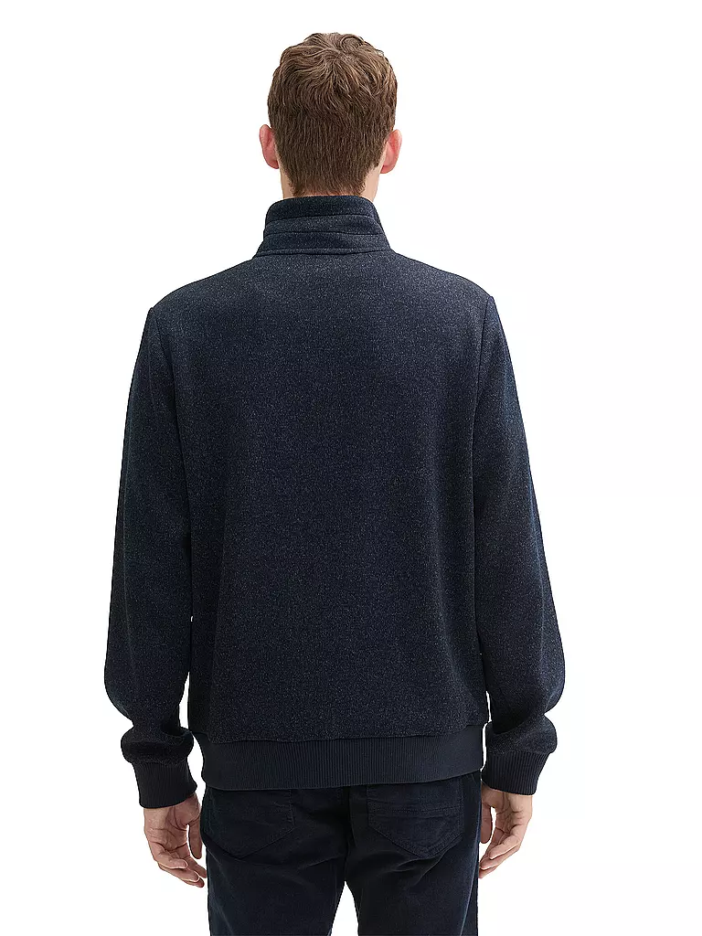 TOM TAILOR | Sweatjacke | blau