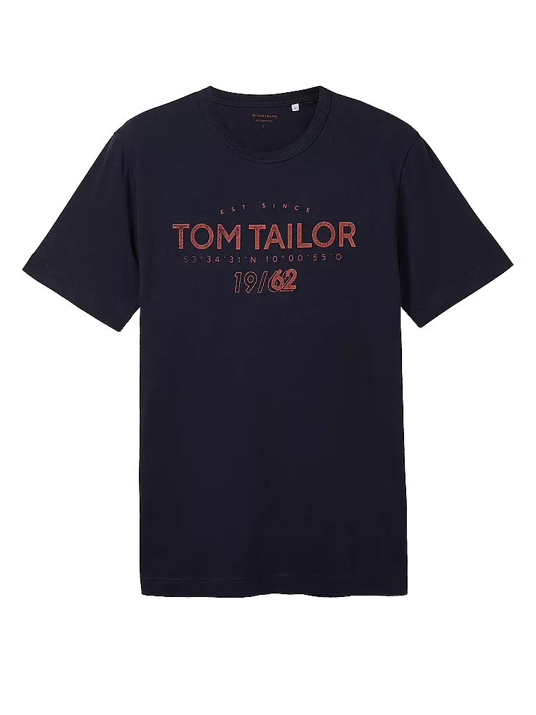 TOM TAILOR | T-Shirt  | dunkelblau