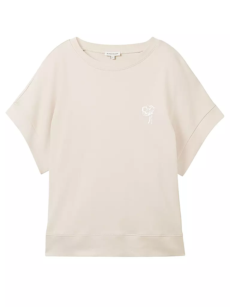 TOM TAILOR | T-Shirt  | creme