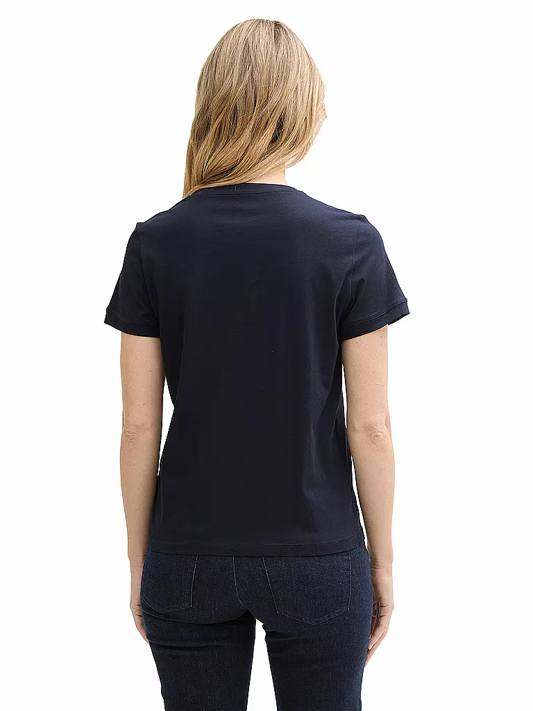 TOM TAILOR | T-Shirt  | blau