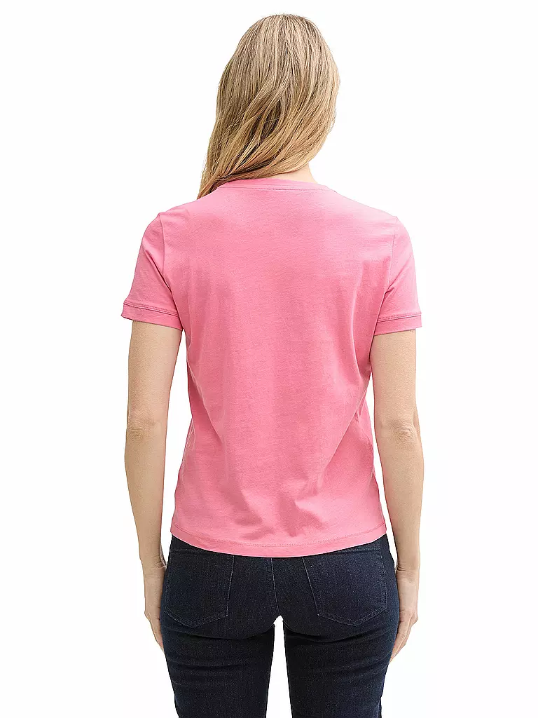 TOM TAILOR | T-Shirt  | rosa