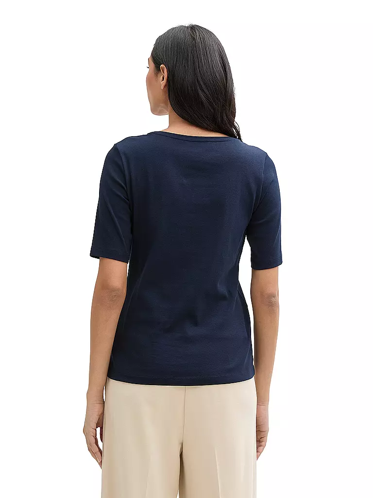 TOM TAILOR | T-Shirt  | blau