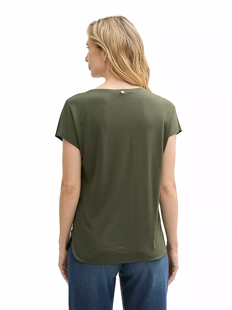 TOM TAILOR | T-Shirt  | olive