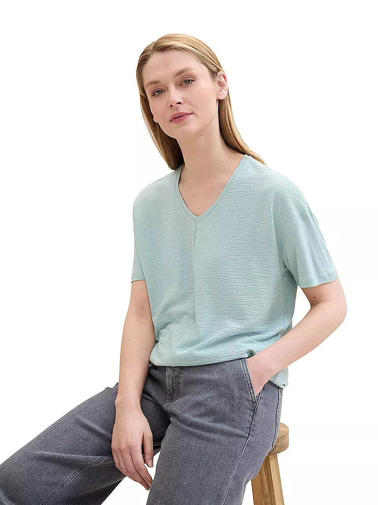 TOM TAILOR | T-Shirt  | mint