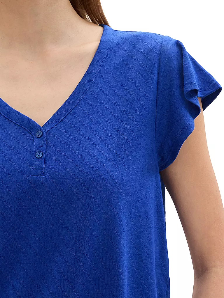 TOM TAILOR | T-Shirt  | blau