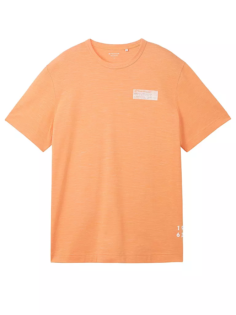 TOM TAILOR | T-Shirt | orange