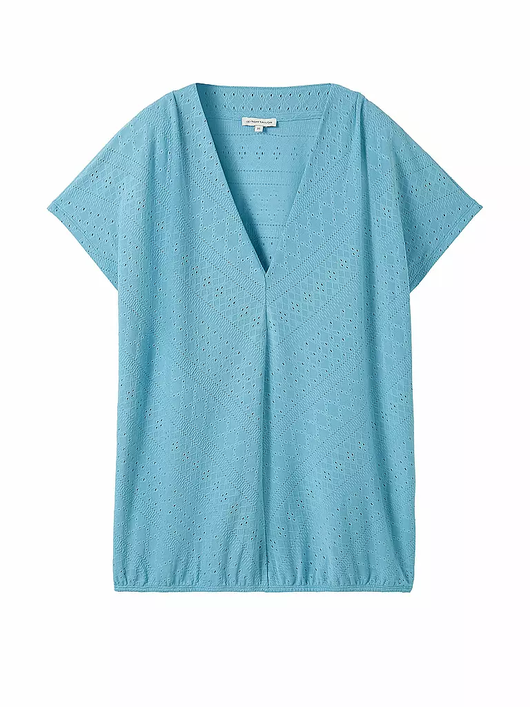 TOM TAILOR | T-Shirt | hellblau