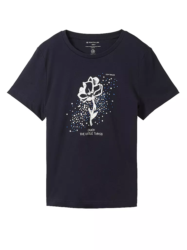 TOM TAILOR | T-Shirt | dunkelblau