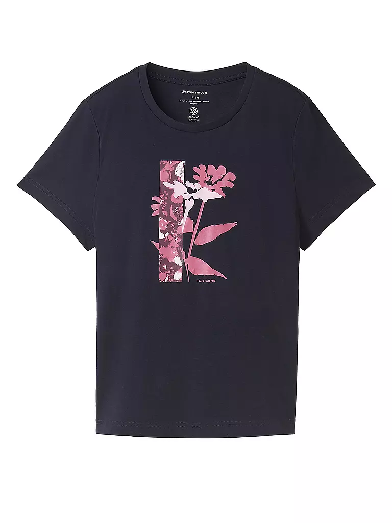 TOM TAILOR | T-Shirt | blau