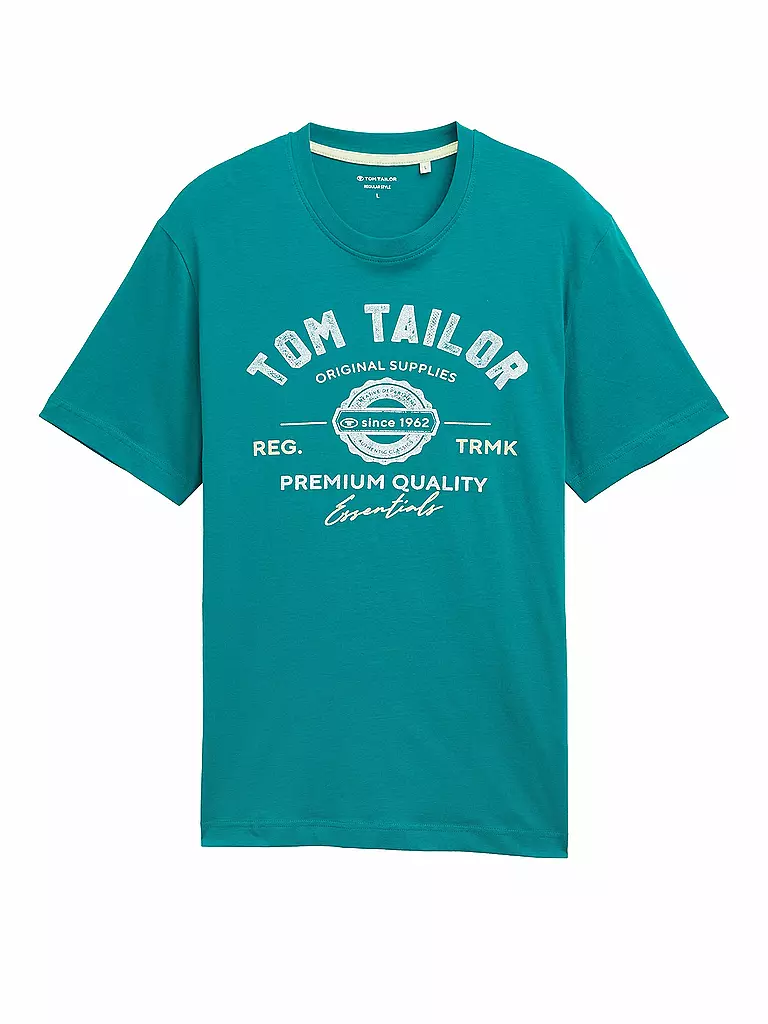 TOM TAILOR | T-Shirt | türkis