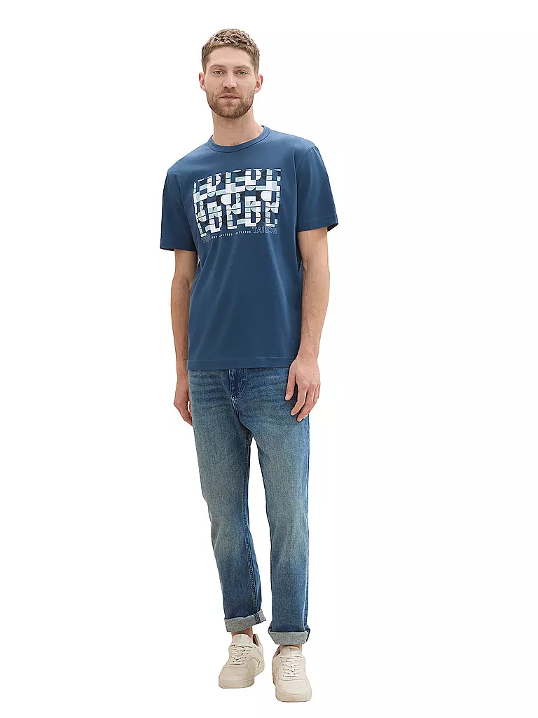 TOM TAILOR | T-Shirt | dunkelblau