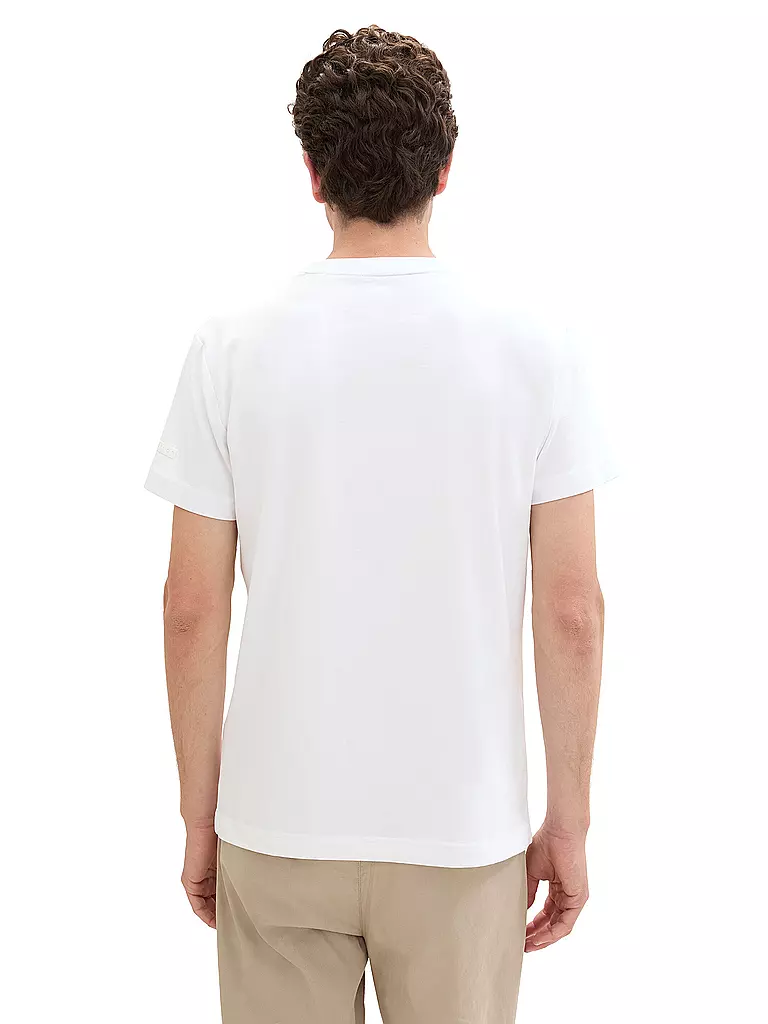 TOM TAILOR | T-Shirt | weiss