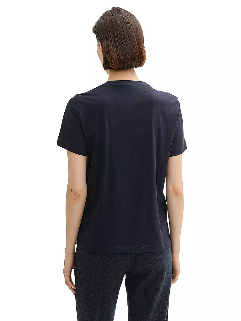 TOM TAILOR | T-Shirt | blau