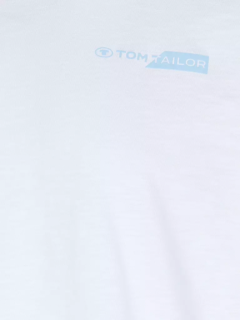 TOM TAILOR | T-Shirt | weiss