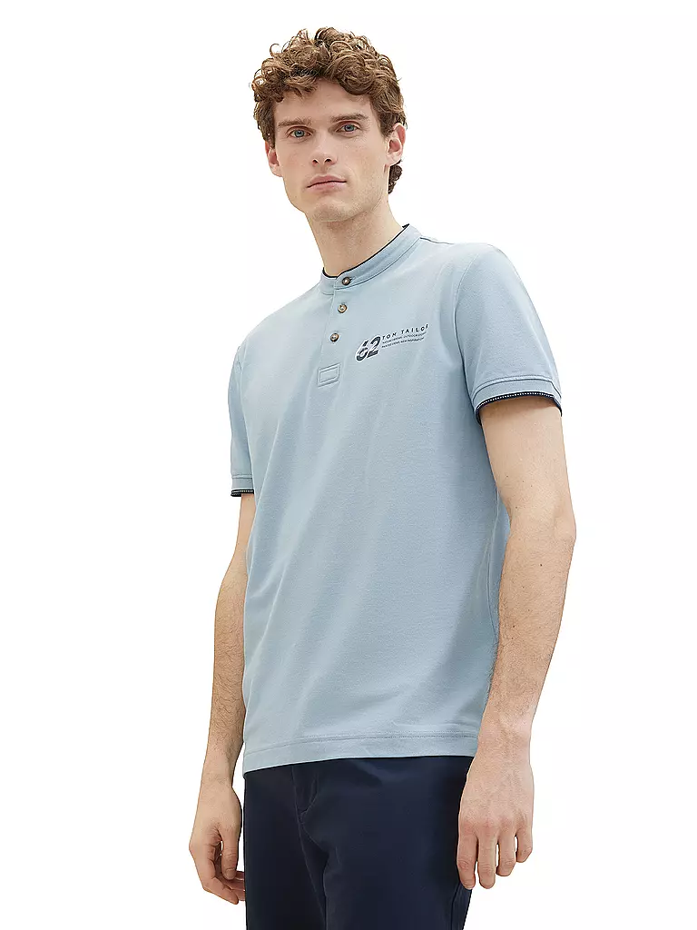 TOM TAILOR | T-Shirt | hellblau